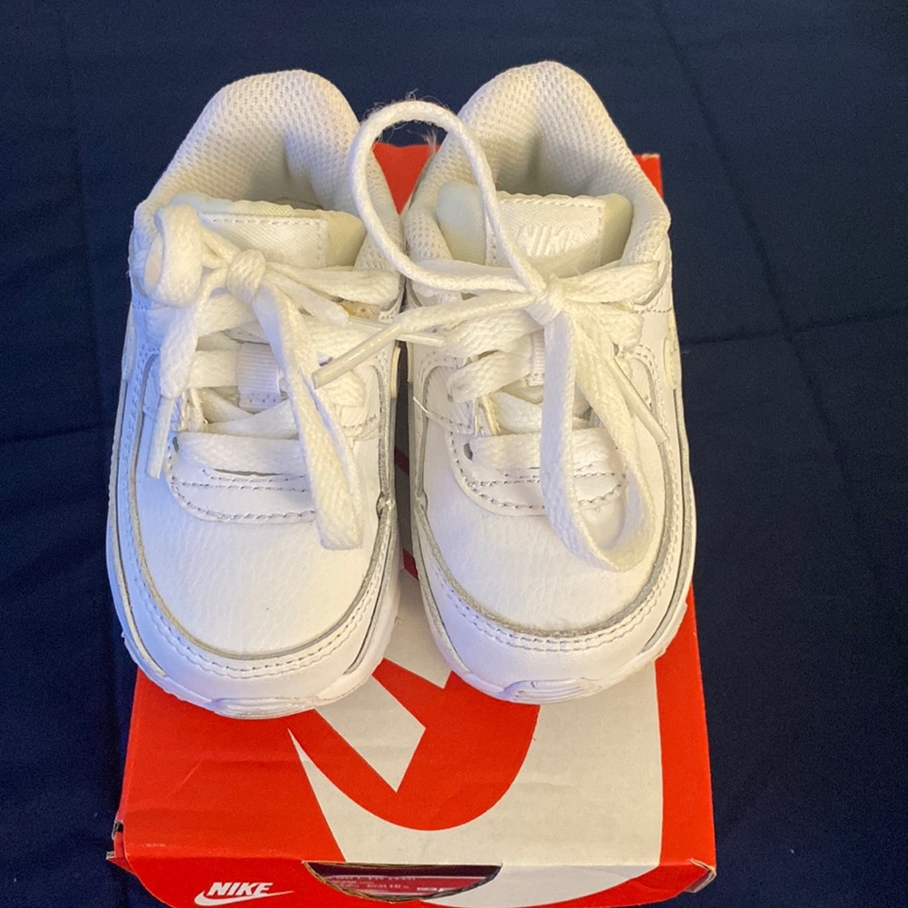 Toddler White Air Max 90